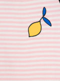 lemon patch striped top