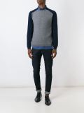 contrast sleeves jumper