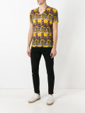 geometric print T-shirt