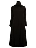 lace-up sleeve dress