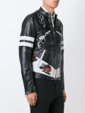 Western leather jacket