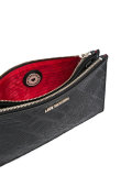 logo embossed crossbody bag