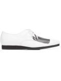 painted three-hole plain shoes