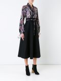佩斯理印花和服式连衣裙