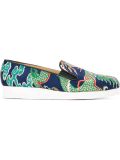 oriental motif slippers