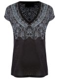 printed blouse