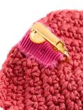 crochet grapes earring