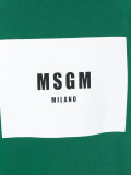 logo print sweatshirt 