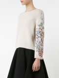 buttoned back jumper