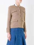 patch pocket cardigan