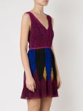 flared knit dress