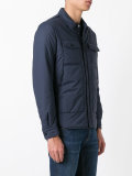 button up padded coat 