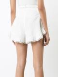 embroidered detail shorts 