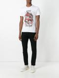 snake print T-shirt