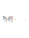gradient lens cat eye sungalsses