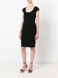 scoop neck dress