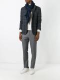 checked blazer