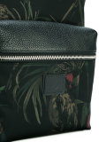 floral detail backpack