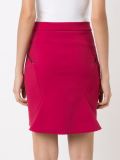 high-waisted skirt