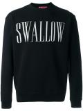 swallow print sweatshirt
