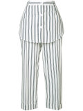 striped skirt trousers 
