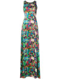 neon print dress 