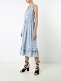 tassel detail midi dress