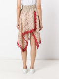 paperbag waist lace skirt 