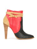 panelled ankle boots