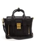 Grained Leather Mini Pashli Satchel