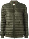 lace-detail padded jacket