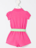 belted romper