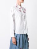 'Kiss'嵌花衬衫