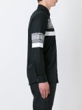 digital stripe print shirt