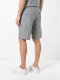 pleated detail shorts