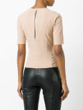 back zip T-shirt