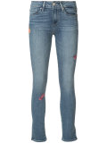 embroidered 'Hoxton' jeans