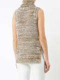 knitted turtleneck top