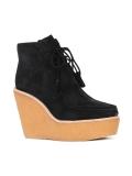 platform lace-up boots