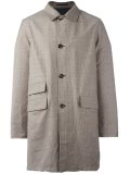reversible single breasted coat
