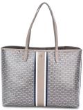 chain print tote