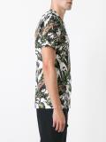 foliage print T-shirt