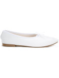 lace trim ballerina shoes 
