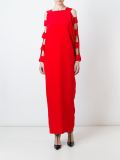 straps evening dress