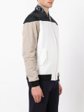 zipped bomber jacket