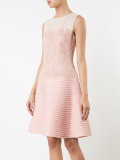 lace panel dress