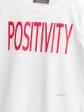 positivity印花T恤
