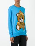 bear intarsia jumper
