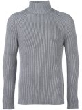 ribbed roll neck jumper