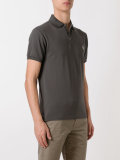 embroidered logo polo shirt 